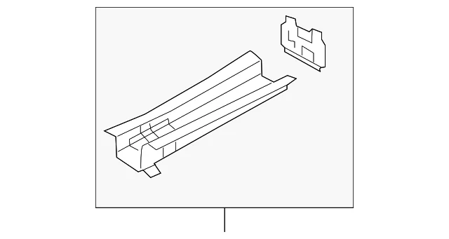 Rail End - Mazda (TKY8-53-81X)