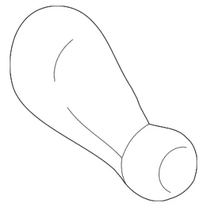 Regulator Handle - Mazda (B25D-58-580C-05)