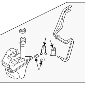 Washer Reservoir - Mazda (EC01-67-480G)