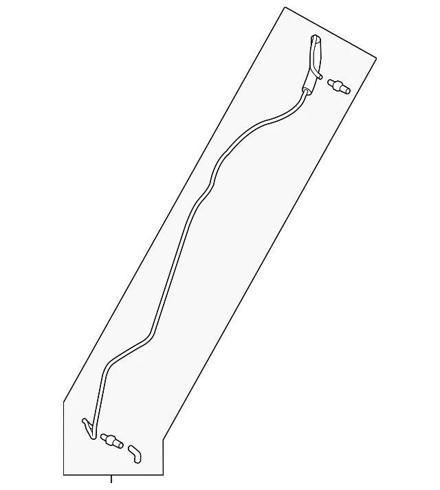 Feed Line - Mazda (KB7W-67-500B)