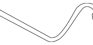 Return Pipe - Mazda (NC10-32-45X)