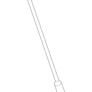 Antenna Mast - Mazda (GJ6A-66-A30B)