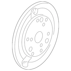 Clutch Plate & Hub Assembly - Mazda (ZZL0-61-L11B)