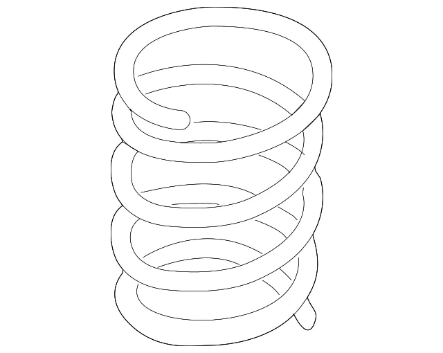Coil Spring - Mazda (ZZD4-34-011)