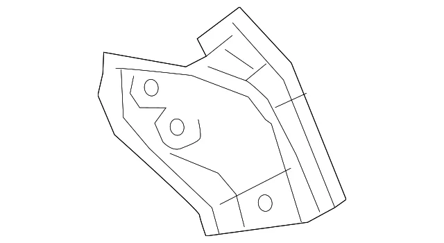 Lower Pillar - Mazda (TK48-71-481A)
