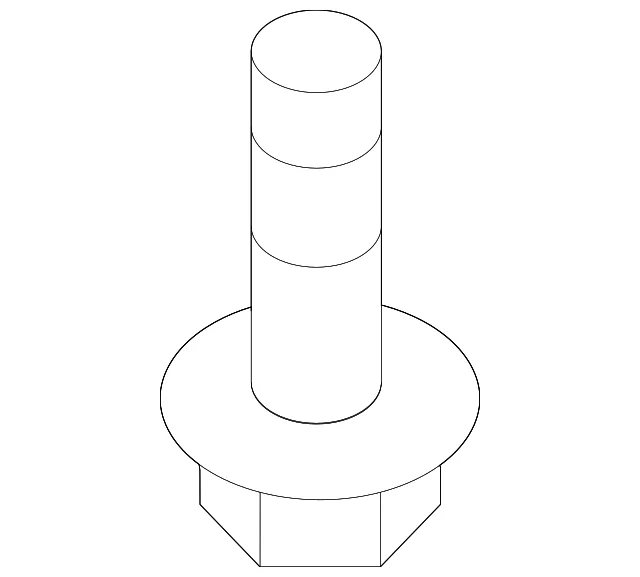 Striker Screw - Mazda (9946-60-616B)