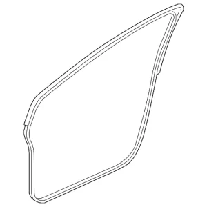 Weather-Strip On Body - Mazda (GS3L-68-911B)