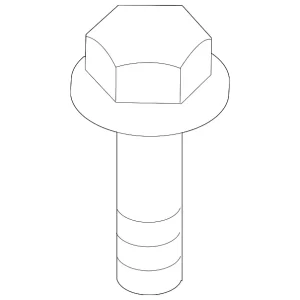 Air Inlet Shield Bolt - Mazda (9078-60-635)