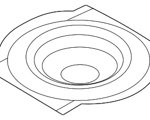 Spare Cover - Mazda (EG21-68-8P9C)