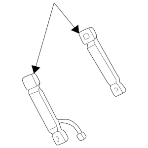 Buckle - Mazda (1F70-57-900A)