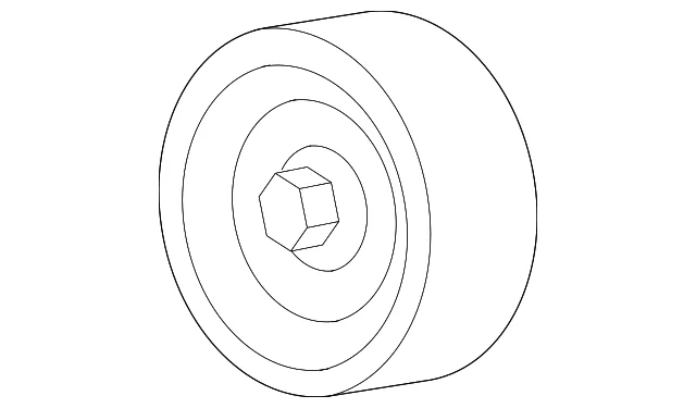 Idler Pulley - Mazda (ZZC2-15-970)