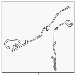 Antenna Cable - Mazda (BHN9-66-F30)