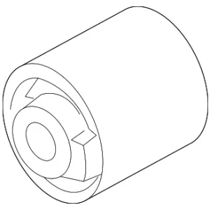Knuckle Front Bushing - Mazda (B45A-28-602)
