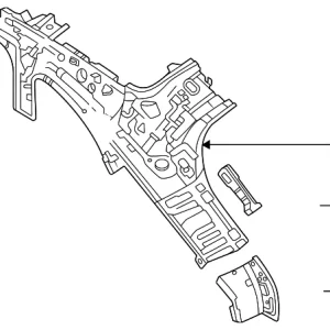 Inner Panel - Mazda (KR9D-70-11X)