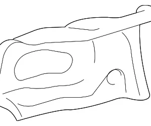 Tail Lamp Pocket - Mazda (GJ6A-70-481A)