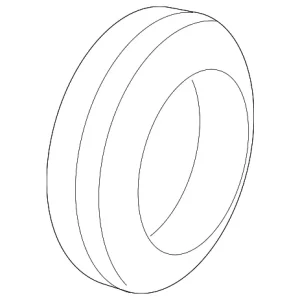 Washer Pump Grommet - Mazda (BJT6-67-491)