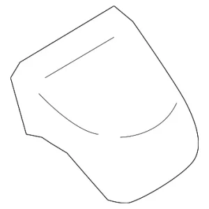 Pull Handle Cap - Mazda (NE51-68-D62D-02)