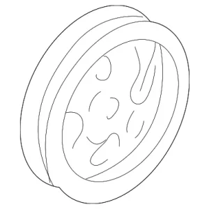 Pulley - Mazda (GA2F-32-620A)