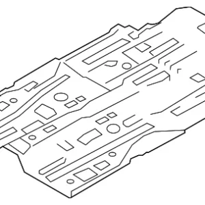 Floor Pan - Mazda (TDY4-53-60Z)