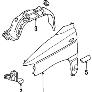 Fender - Mazda (LB82-52-110A)