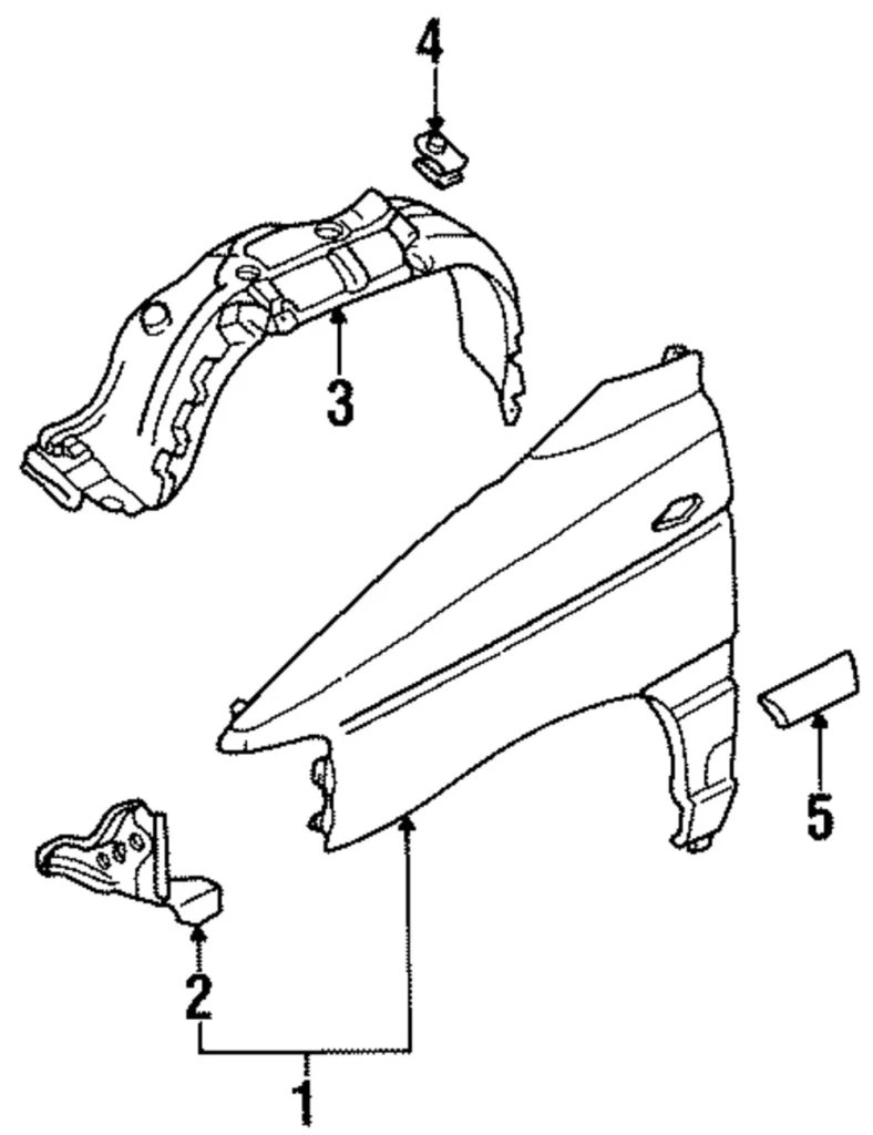 Mount Bracket - Mazda (LB82-52-181A)