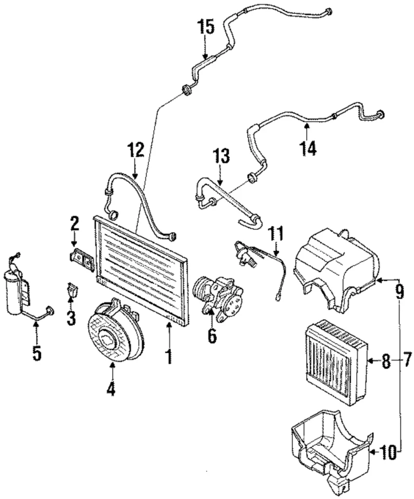 Dehydrator - Mazda (GJ51-61-500B)