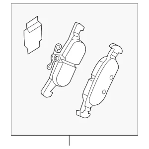 Brake Pads - Mazda (BCYA-26-43ZB)