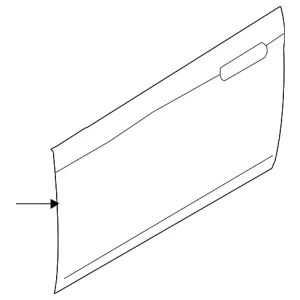 Outer Panel - Mazda (C513-58-031A)