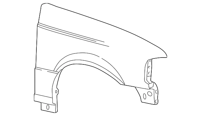 Fender - Mazda (ZZP0-52-110)