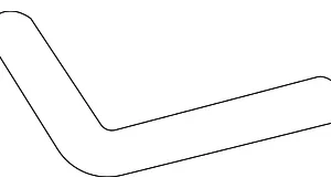 Upper Molding Tape - Mazda (DFR5-51-9N6)