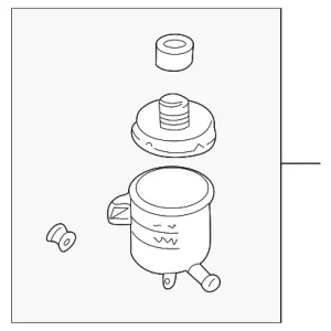 Reservoir Assembly - Mazda (LD47-32-690)