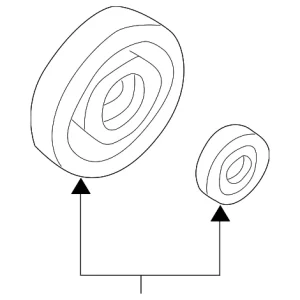 Pulley - Mazda (K805-15-94YB)