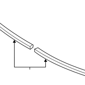 Impact Bar Seal Strip - Mazda (BCKA-50-2G1A)