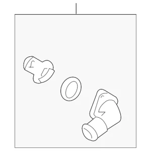 Thermostat Cover - Mazda (ZZC4-15-172)