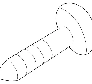 Fog Lamp Assembly Screw - Mazda (S47R-51-0E3)
