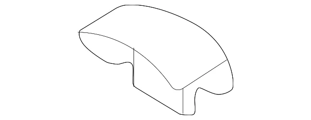 Child Seat Bracket Cap - Mazda (TS38-88-1N1-02)
