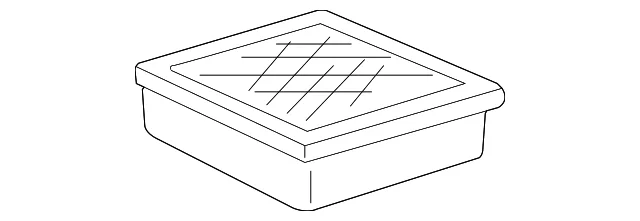 Engine Air Filter - Mazda (1F80-23-603)