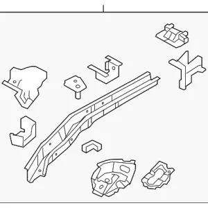 Side Member Assembly - Mazda (BBM4-54-810B)