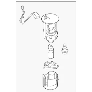Fuel Pump Assembly - Mazda (PYB2-13-35X)
