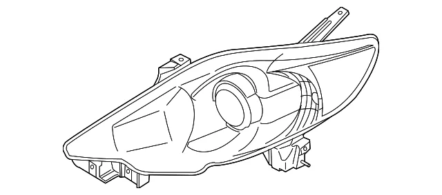 Composite Headlamp - Mazda (CE50-51-0L0C)