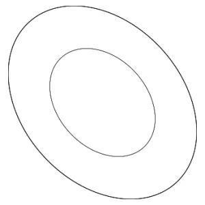 Drain Pipe Gasket - Mazda (PAF3-15-204)