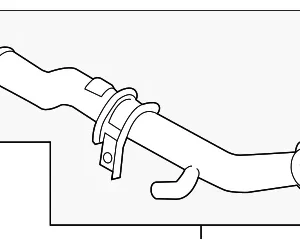 Water Pipe - Mazda (PY8W-15-190)