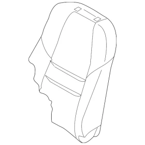 Seat Back Cover - Mazda (TN39-88-181-02)