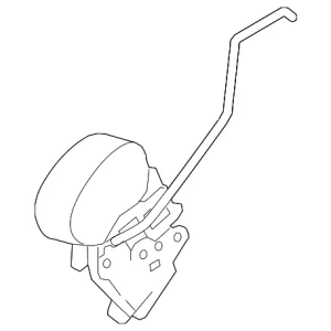 Lock Assembly - Mazda (BGV4-56-820)