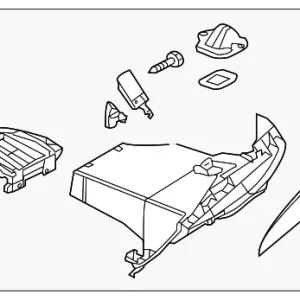 Glove Box Assembly - Mazda (BBM9-64-160B-01)