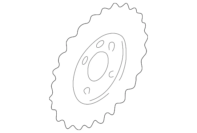 Crankshaft Pulley Plate - Mazda (ZM01-11-408)