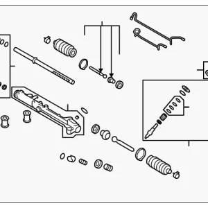 Steering Gear - Mazda (GS3L-32-960C)