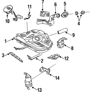 Check Valve - Mazda (BR70-42-910A)