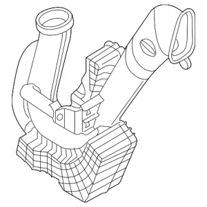 Air Duct - Mazda (LF50-13-201B)