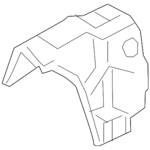 Center Shield - Mazda (DB3B-56-442)